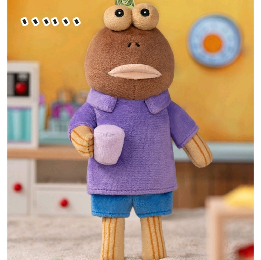 Bikini Bottom‎ Buddies Whimsical - Plush NIB - Dazed Fish